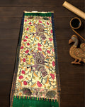 Indiehaat | Mangalagiri Handpainted Dupatta Multicolor