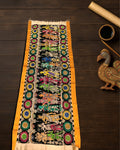 Indiehaat | Mangalagiri Handpainted Dupatta Multicolor