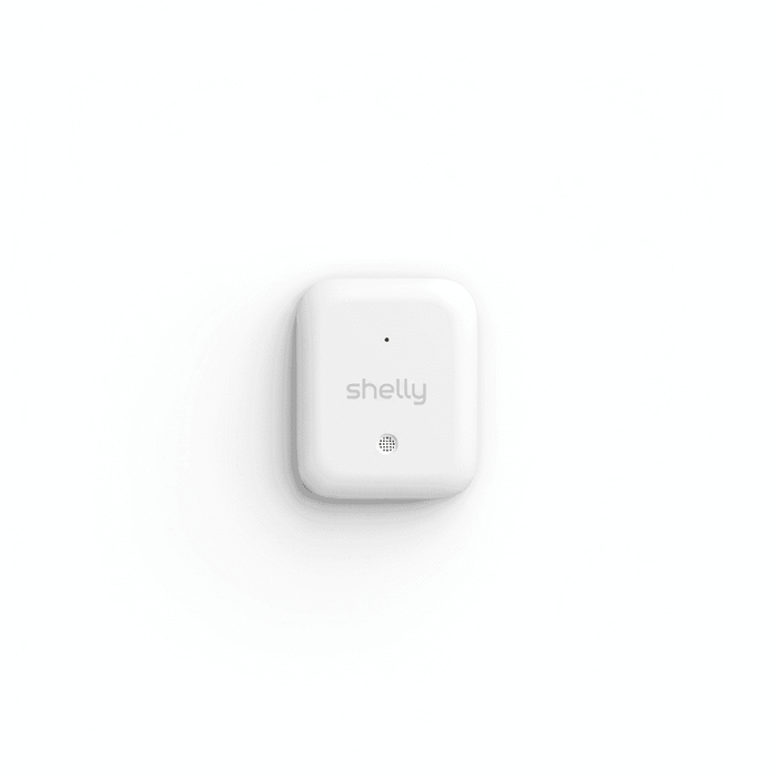 Shelly Gen3 temperature and humidity sensor on white background