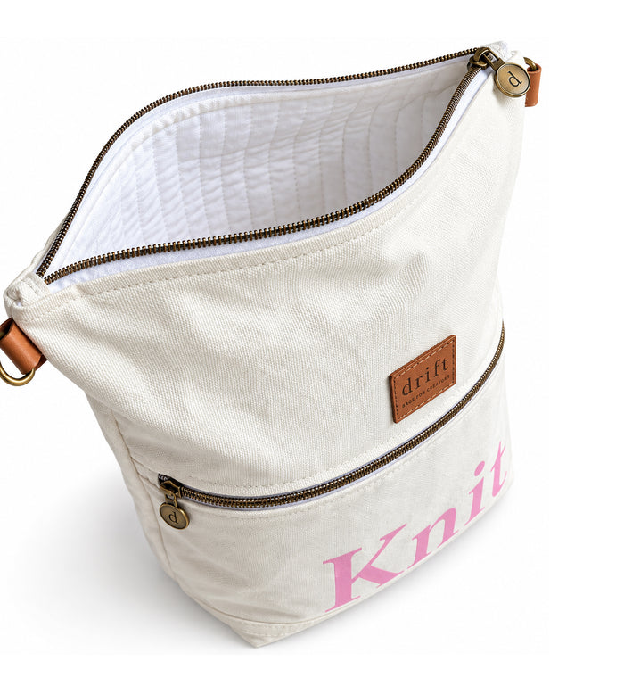 The Knit Bag - Shell/Galah