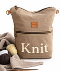 The Knit Bag - Stone