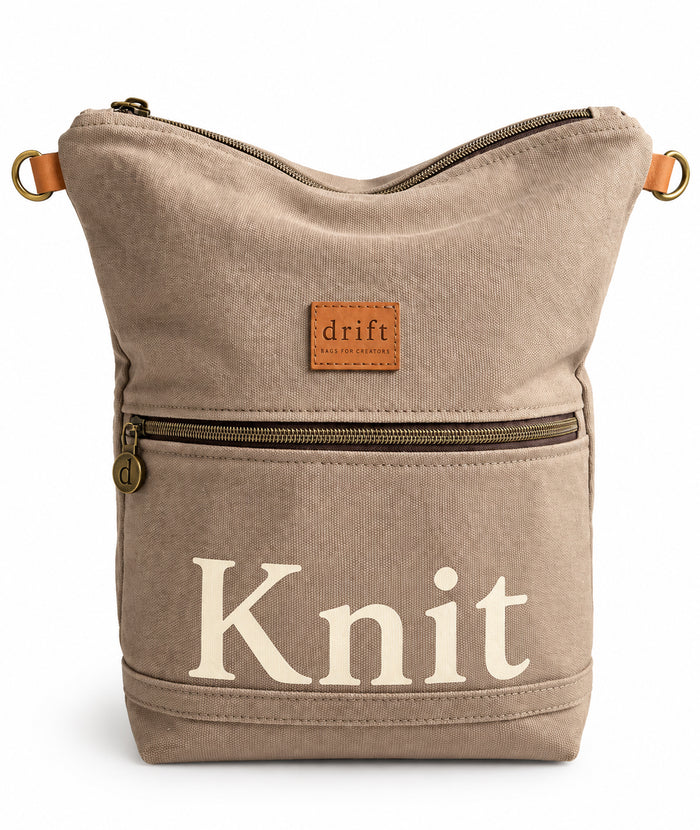 The Knit Bag - Stone