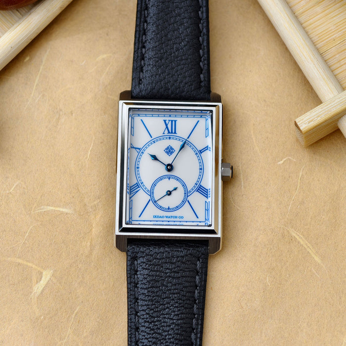 The Tank - White Enamel - Ixdao Watches