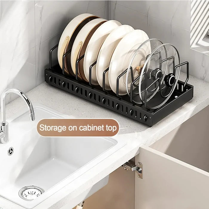 Pots and Pans Organizer Under Cabinet-3