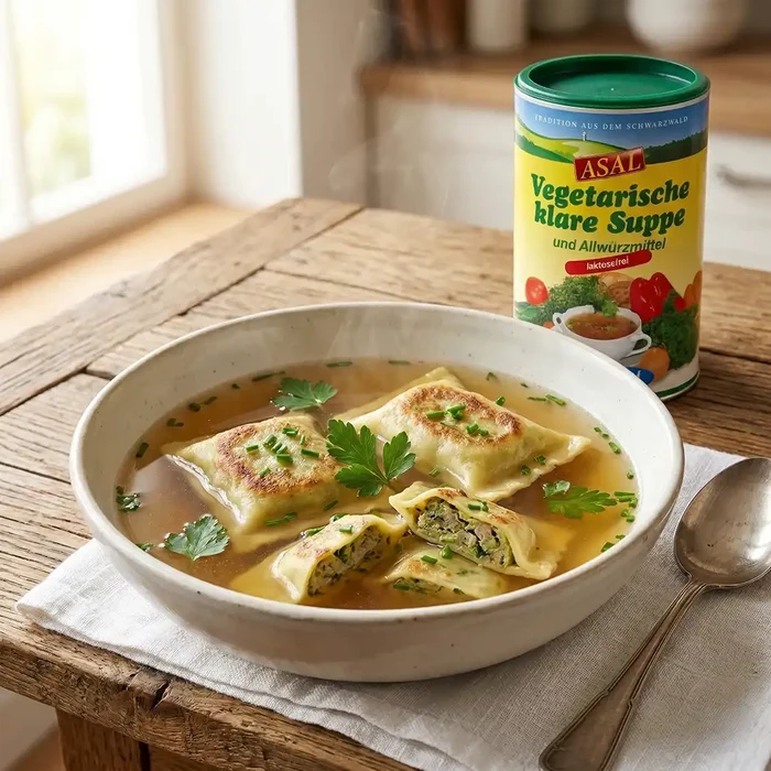 Vegetarische Klare Suppe