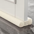 Ciieyuo Velvet Door Blocker for Bottom of Door, Adjustable 26-30 Inches