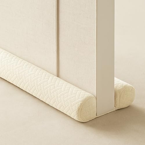 Ciieyuo Under Door Draft Stopper, Door Stoppers for Bottom of Door, 30"-36" - image 2