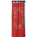 Applique Work Wall Hanging Red Curtain
Size - 44"X84" (3.5 X 7 Ft)-Indiehaat