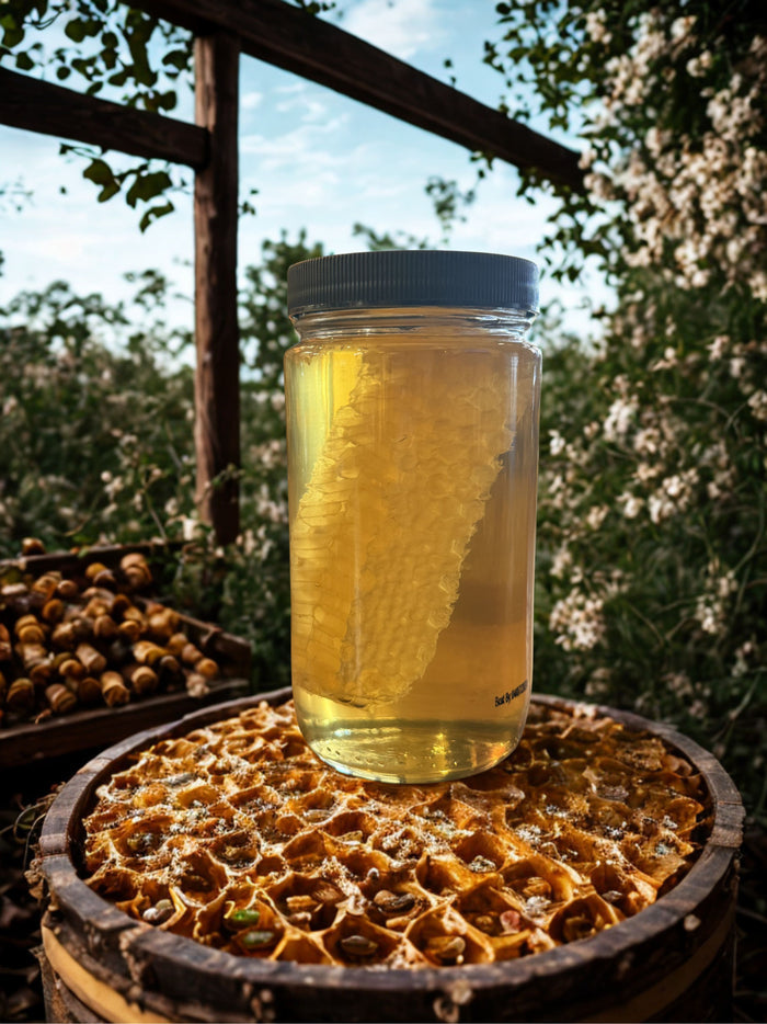 Wildflower Honey with Comb (1lb)